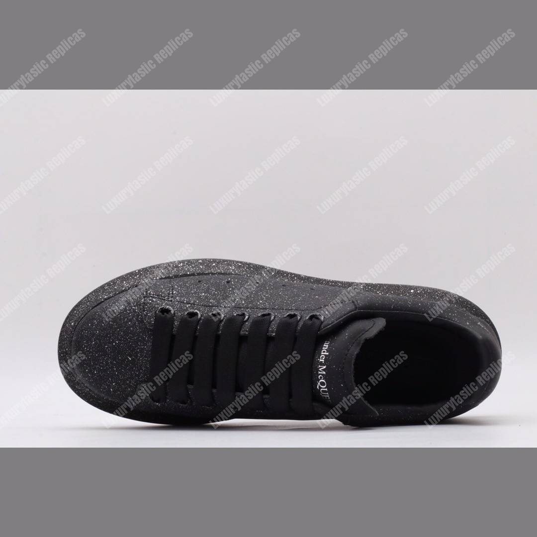 Alexander McQueen Oversized Sneaker Glittered Black