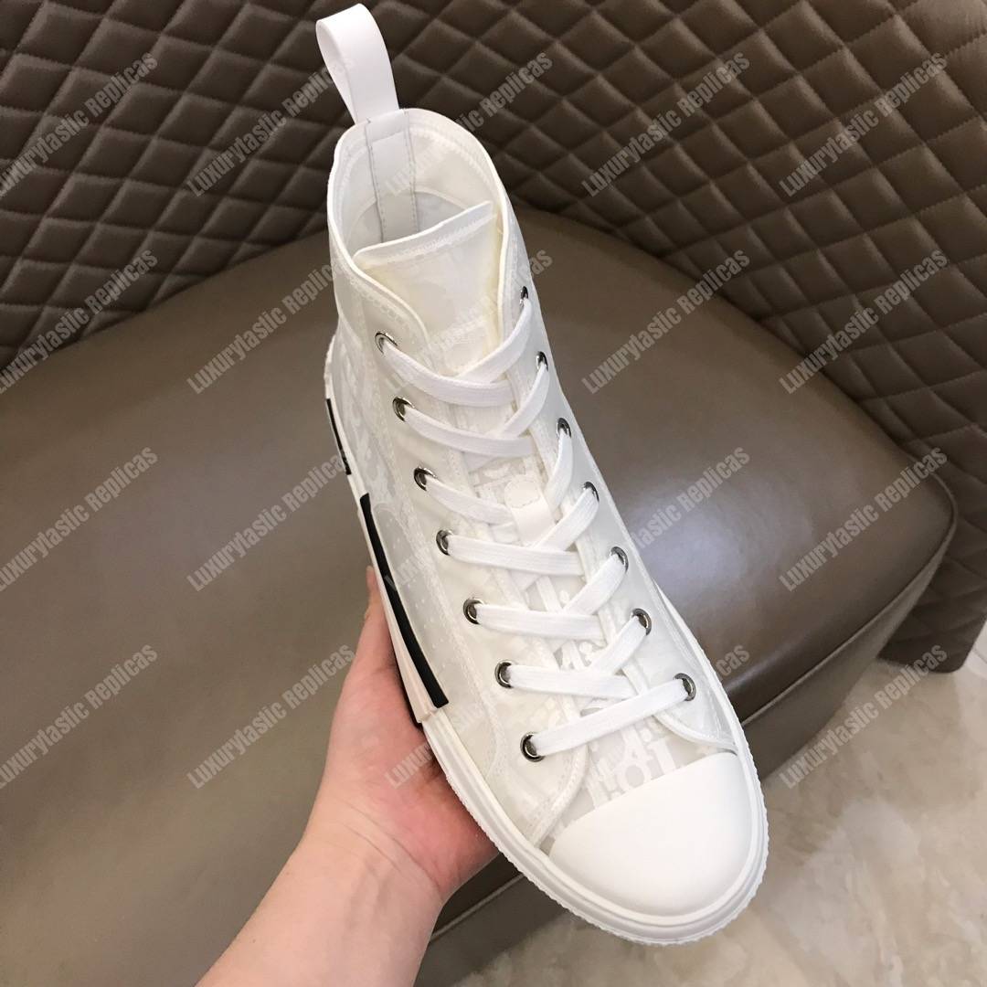D*or “b23” high-top graded D*or oblique sneaker