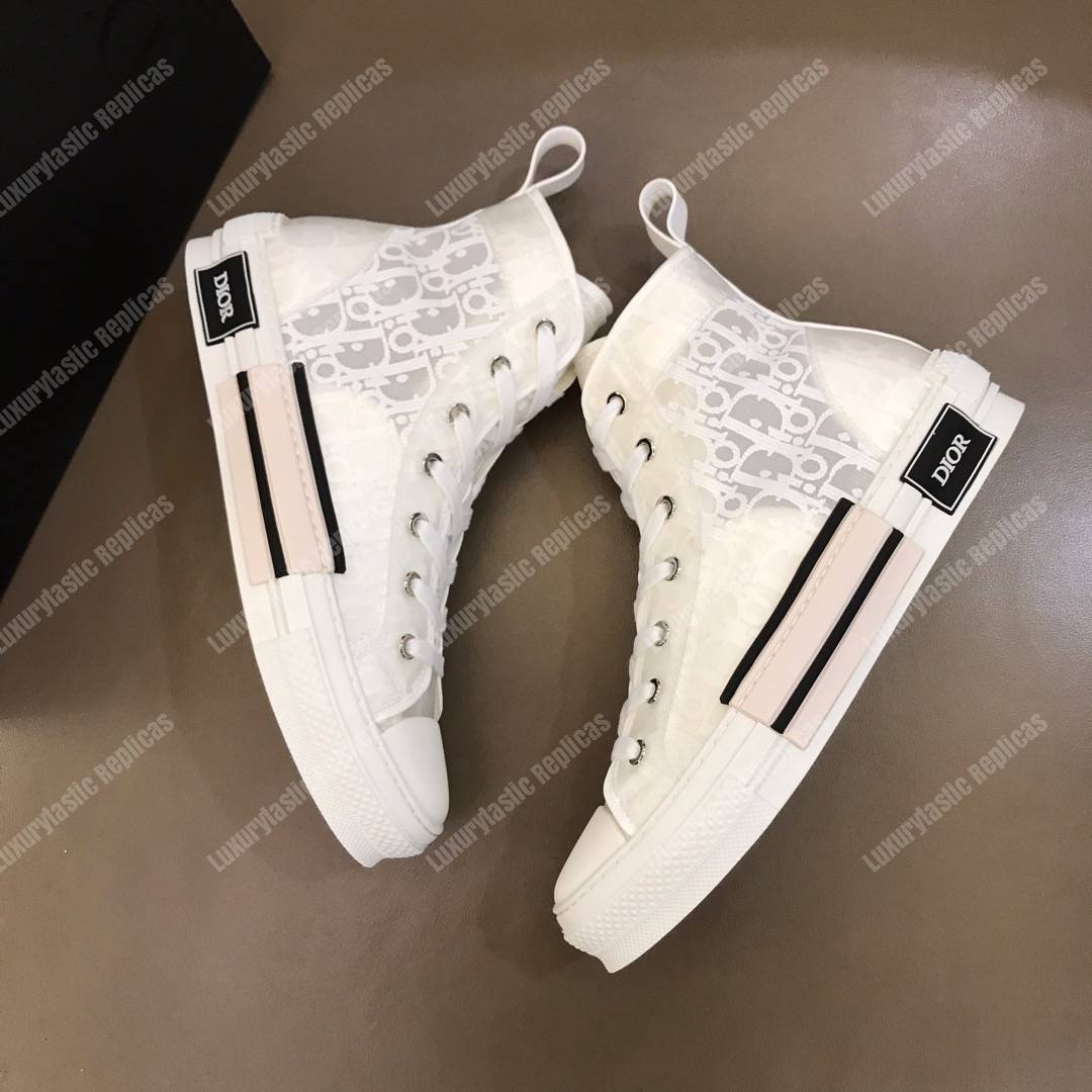 D*or “b23” high-top graded D*or oblique sneaker