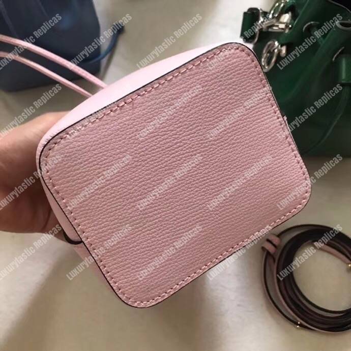 F**di mon tresor pink leather mini bag