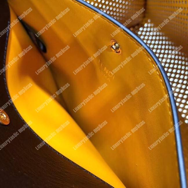 F**di peekaboo x-lite medium beige leather bag