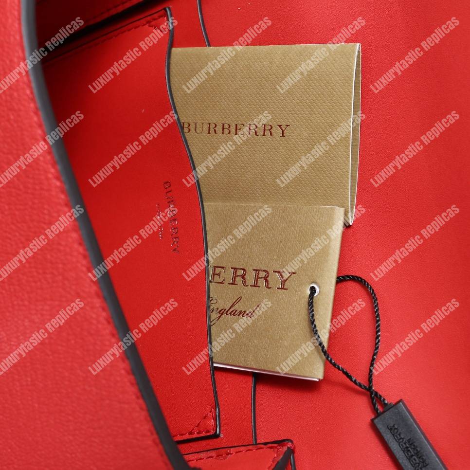 B**rry small two-tone leather grace bag red