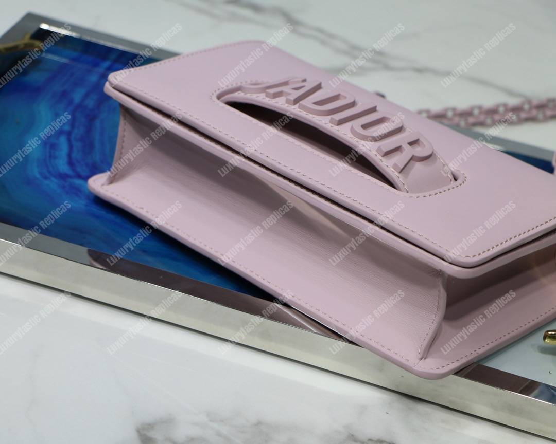 mini j’aD*or pink ultra matte flap bag