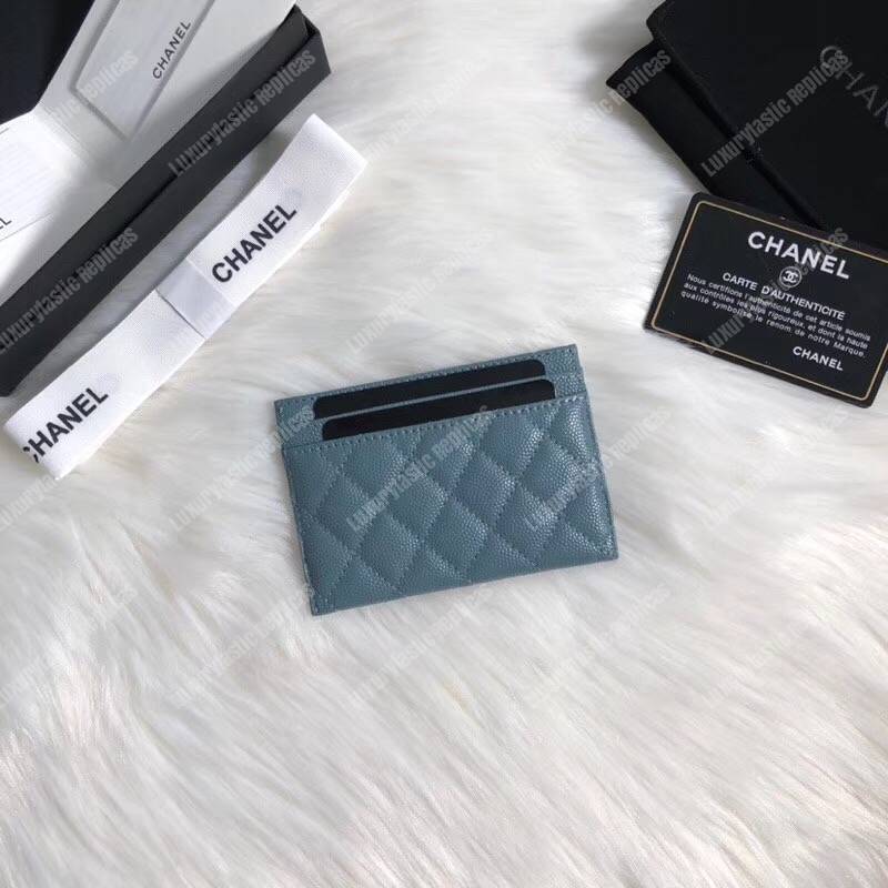 Ch*el boy card holder blue