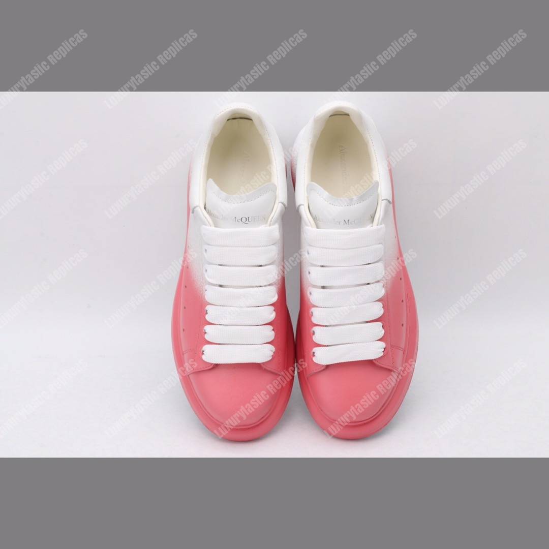 Alexander McQueen Oversized Sneaker Pink Spray