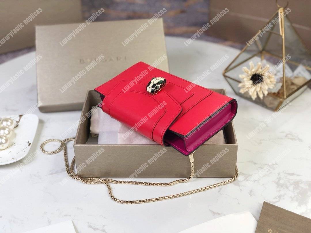 BVL Serpenti Forever Techno-Hybrid Wallet Sea Star Coral
