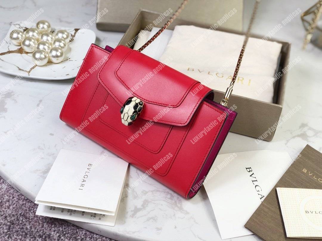 BVL Serpenti Forever Techno-Hybrid Wallet Sea Star Coral