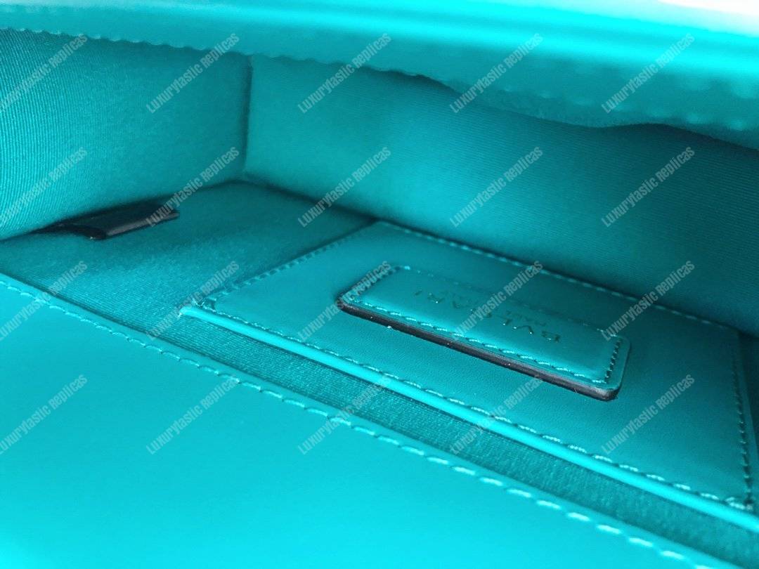 BVL Serpenti Forever Crossbody Bag Turquoise