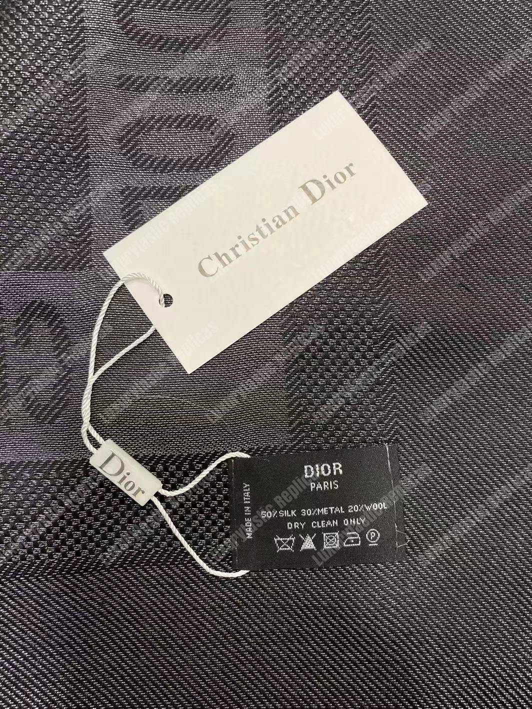 CD Oblique 140 Stole Black