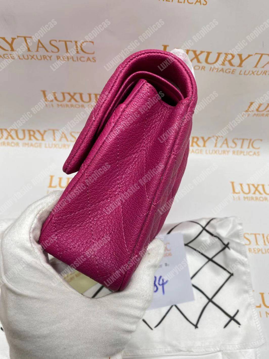 Ch*el medium classic handbag pink