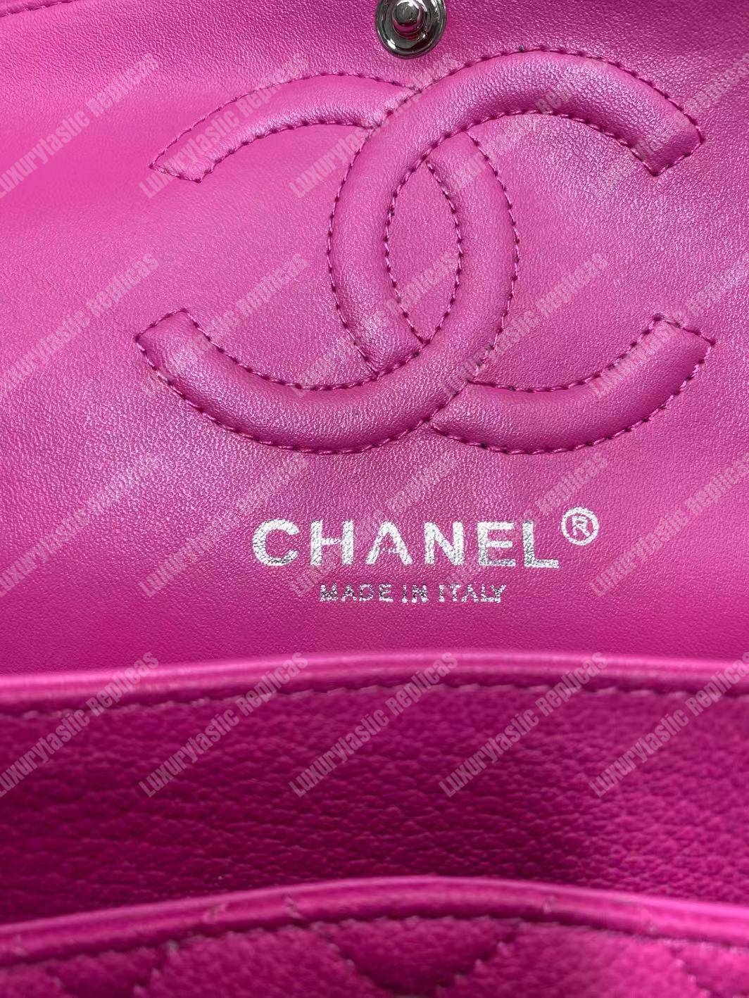 Ch*el medium classic handbag pink