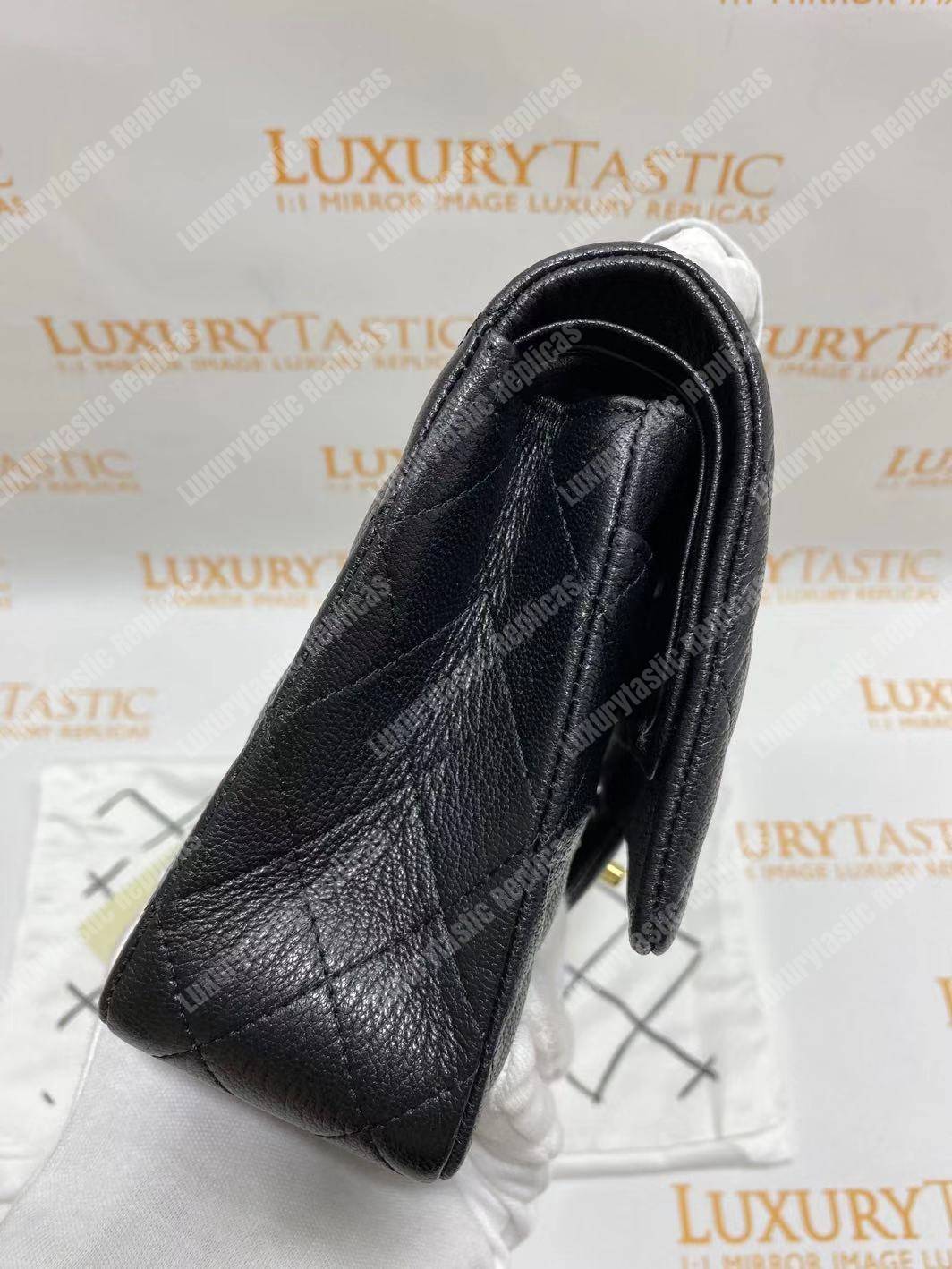 Ch*el medium classic handbag black