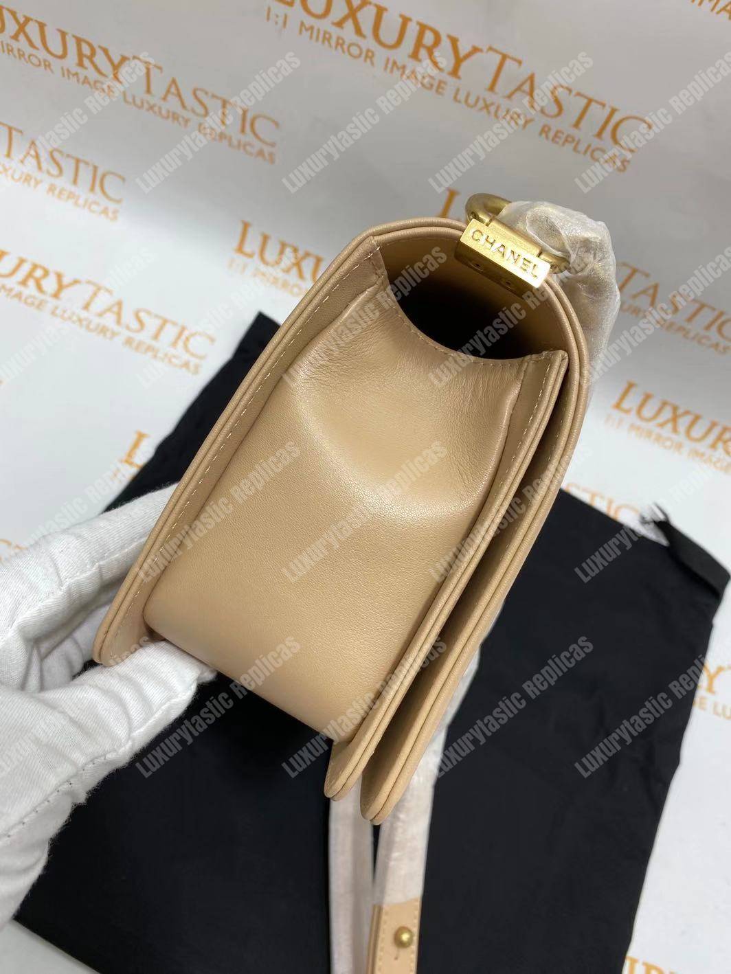 Ch*el medium boy flap bag