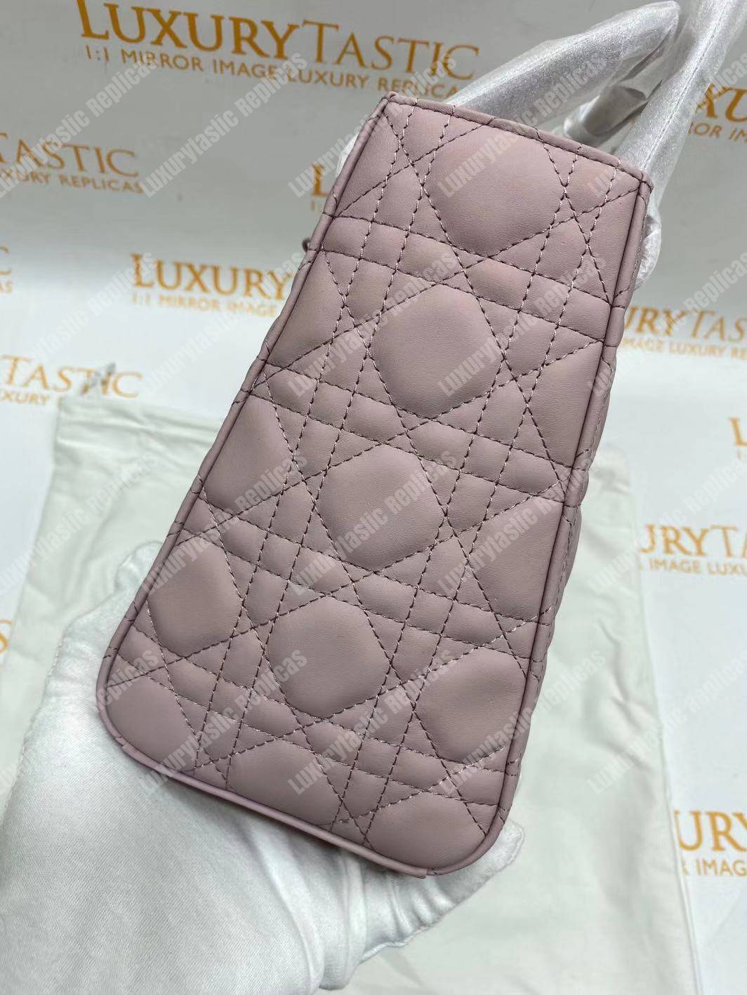 lady D*or ultra-matte medium bag pink