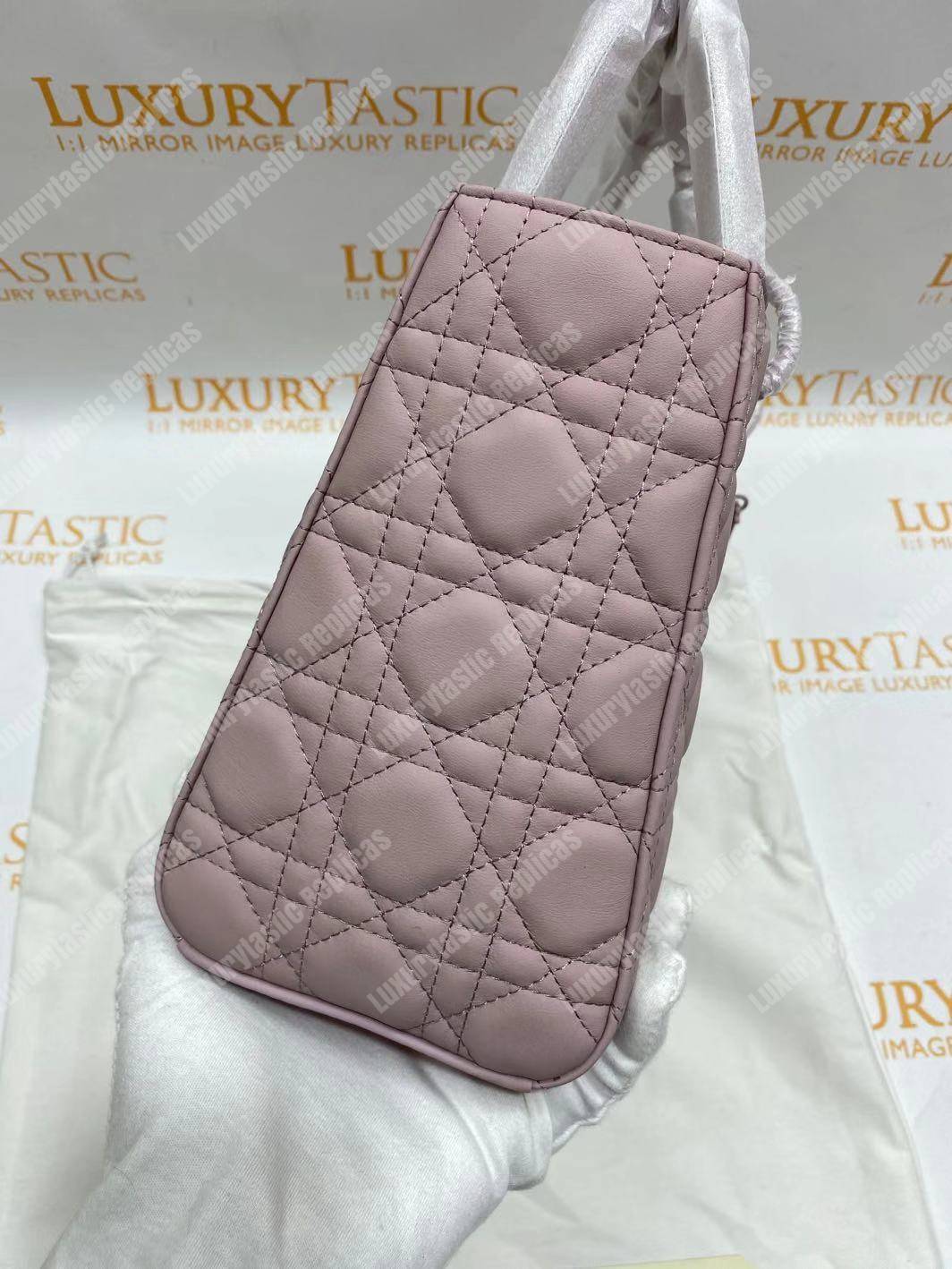 lady D*or ultra-matte medium bag pink