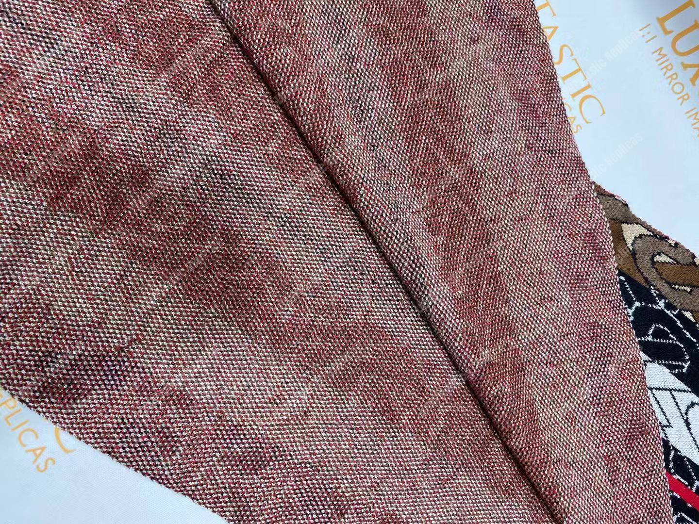 B**rry monogram stripe cashmere scarf
