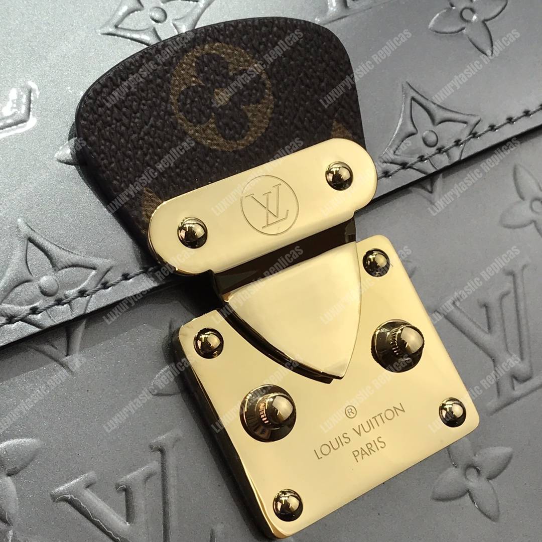 LV Spring Street Monogram Vernis Champagne Métallisé