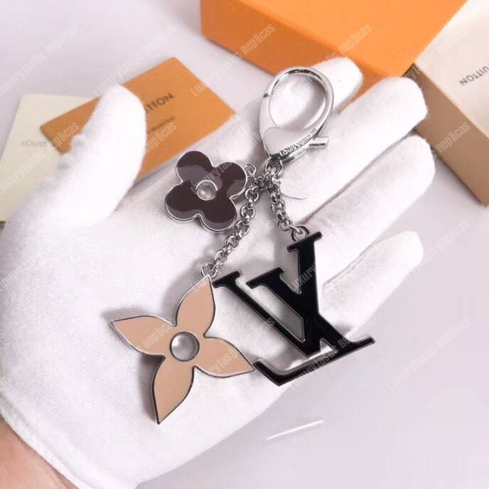LV Fleur de Monogram Bag Charm