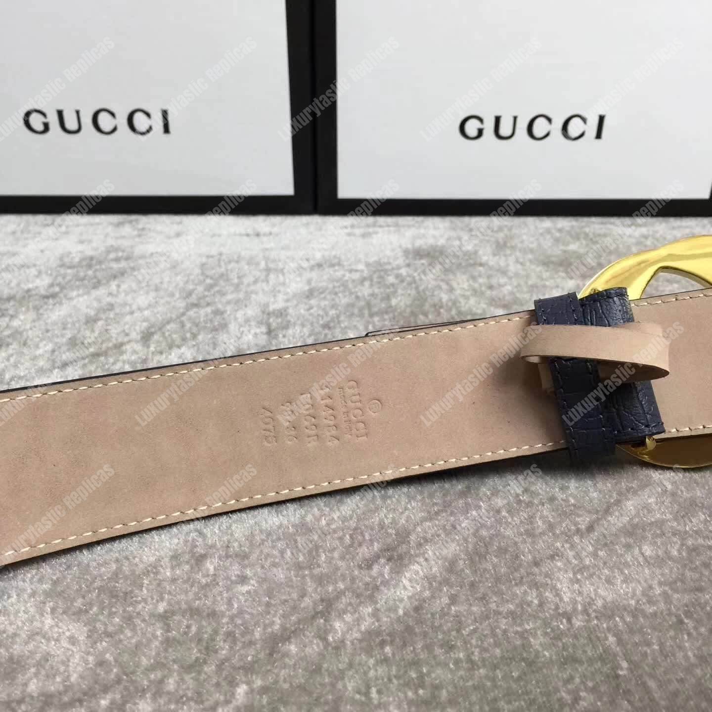 G*u*i web belt with g buckle