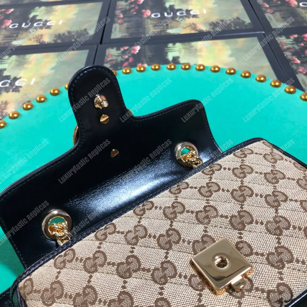 G*u*i gg marmont mini bag original gg canvas