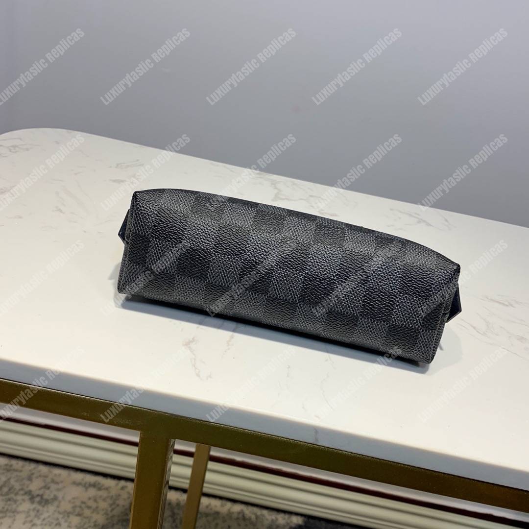 LV Cosmetic Pouch PM Damier Graphite