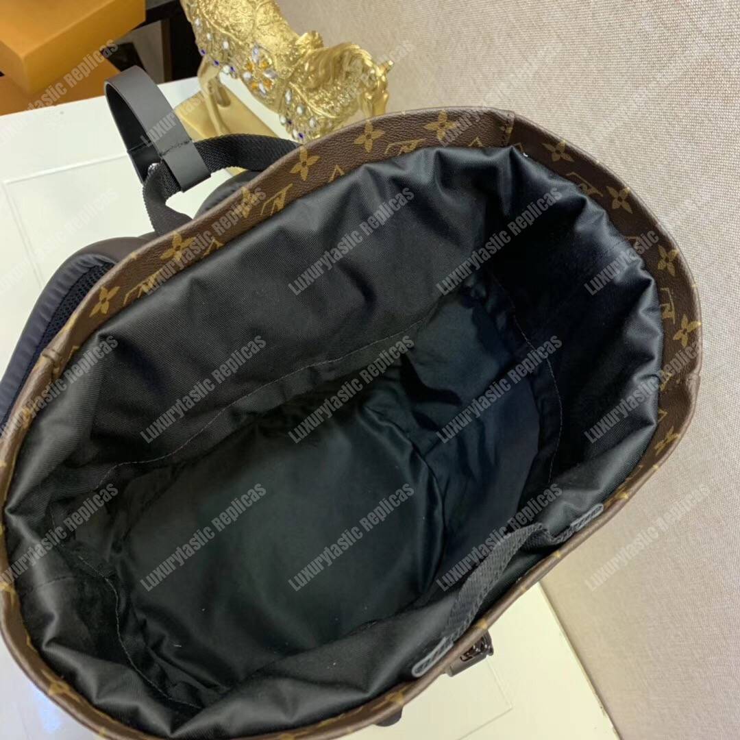 LV Chalk Backpack Monogram Marron