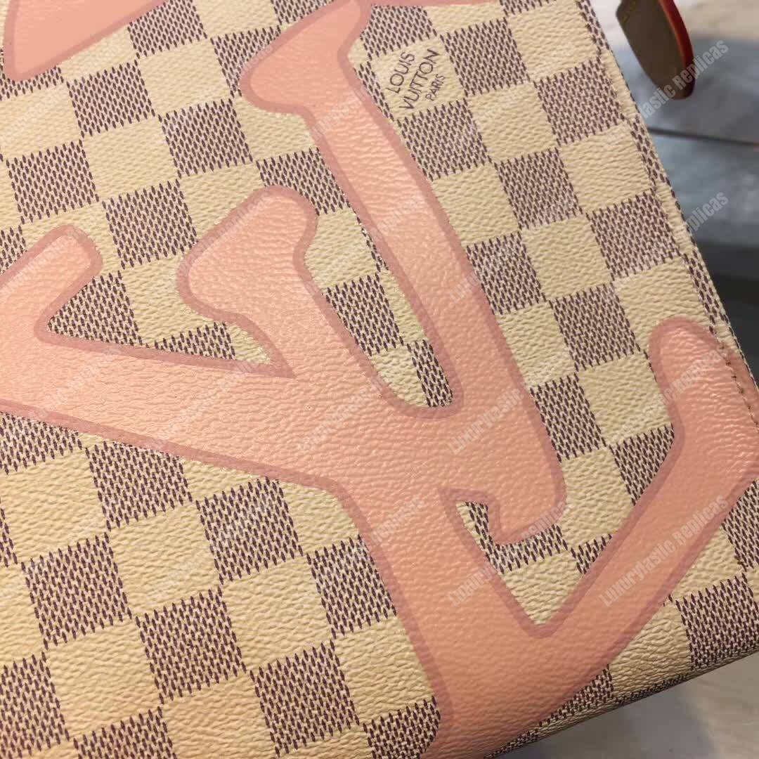 LV Toiletry Pouch 26 Damier Azur Canvas