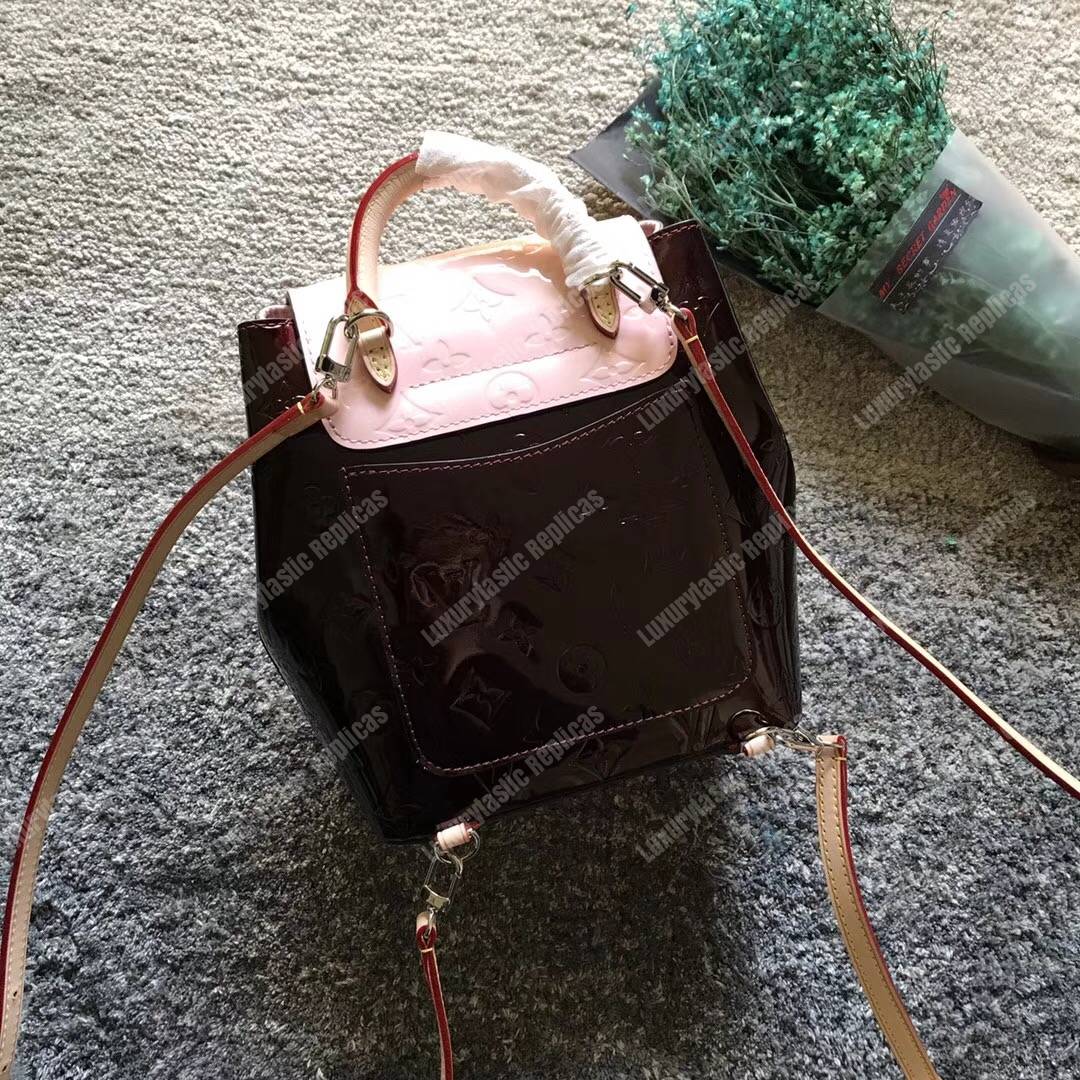 LV Hot Springs Backpack Monogram Vernis Leather