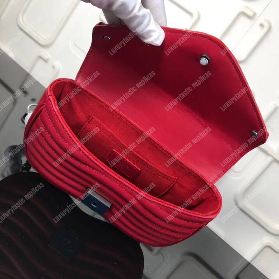 LV New Wave Chain Bag PM Red