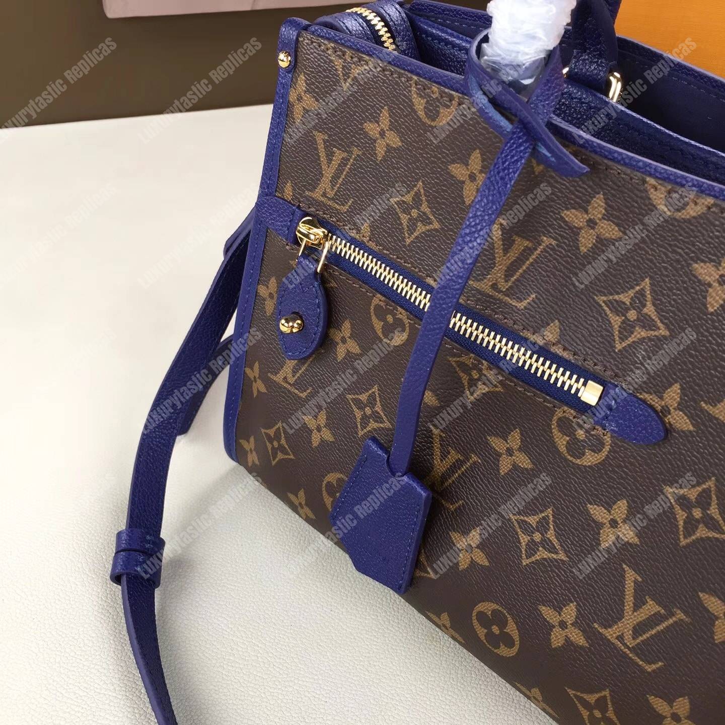 LV Popincourt PM Monogram Marine