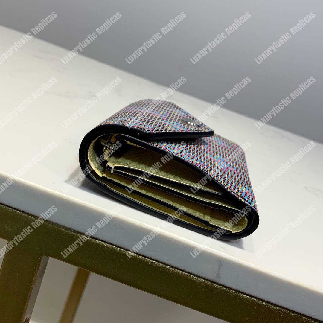 LV Zoé Wallet Monogram LV Pop motif Blue