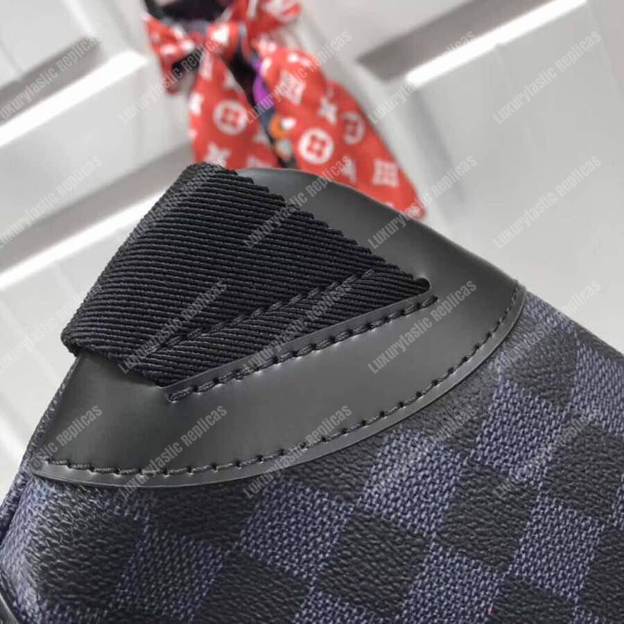 LV Drawstring Backpack Damier Colbat Race