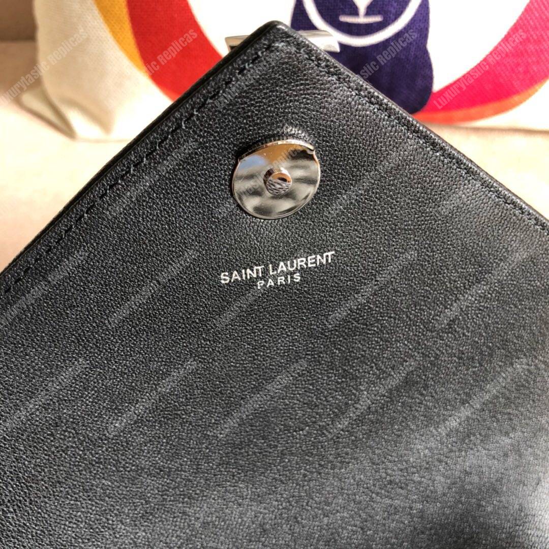 Saint Laurent Classic Large Soft Envelope Black