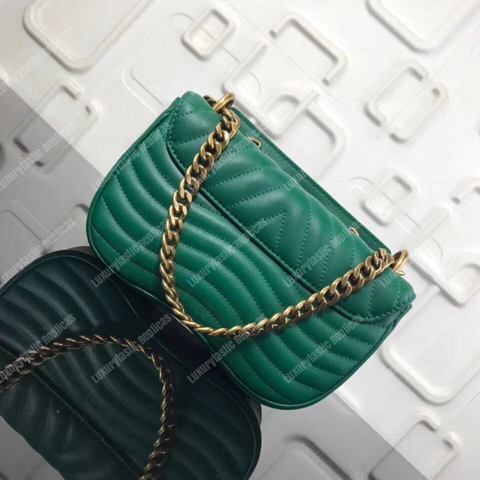 LV New Wave Chain Bag PM Green