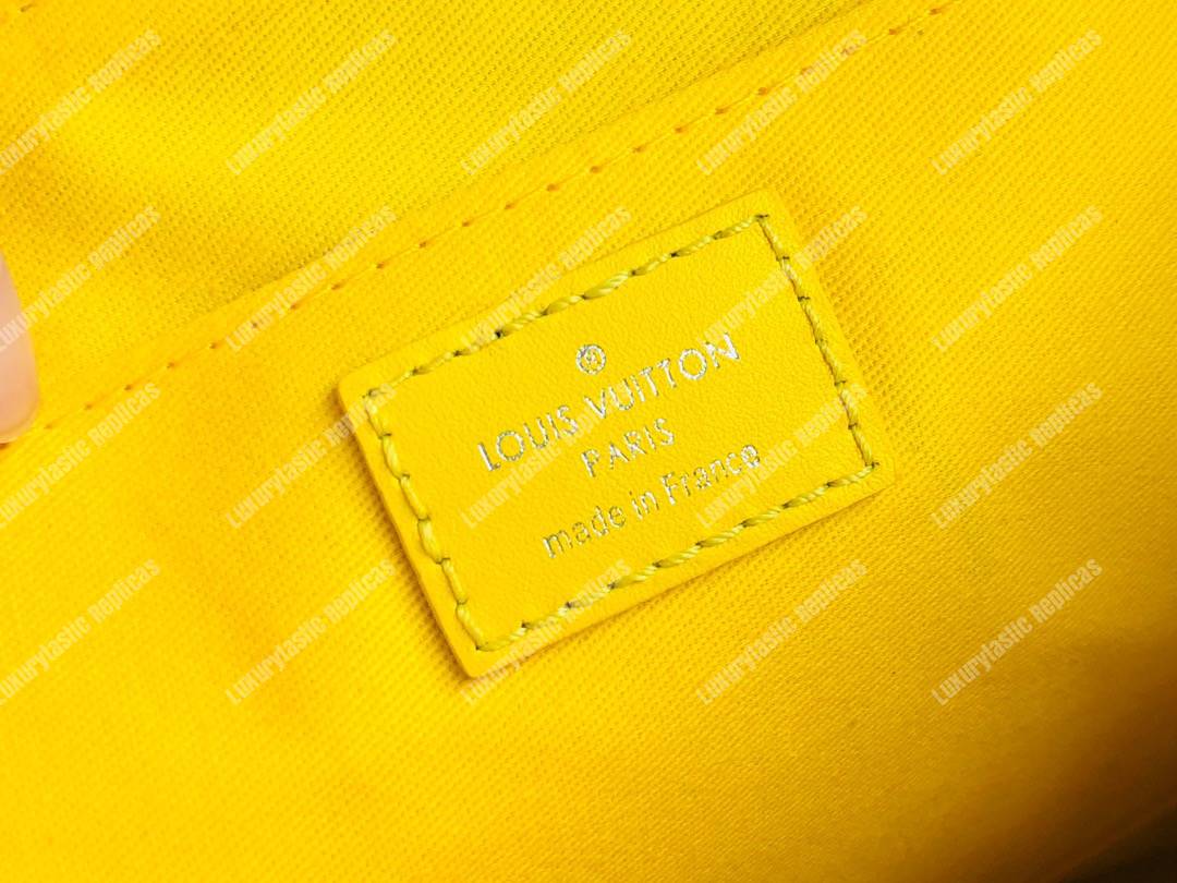 LV Discovery Pochette Damier Infini Yellow