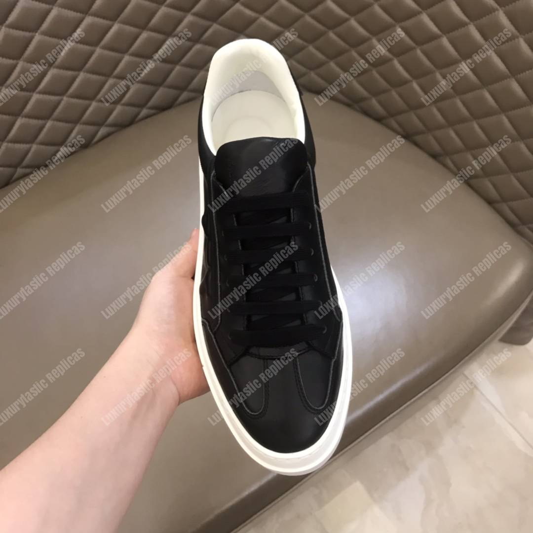 Salvatore Ferragamo Gancini Sneaker Shoe Black