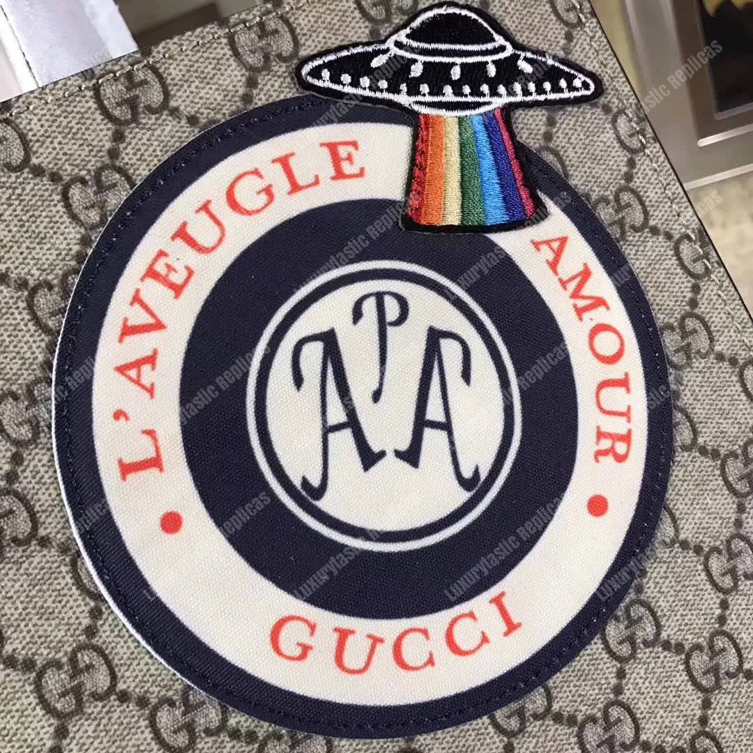 G*u*i courrier soft gg sup*e tote