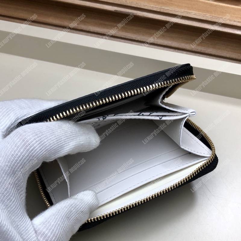 LV Zippy Coin Purse Catogram Dogs and Cats Black White