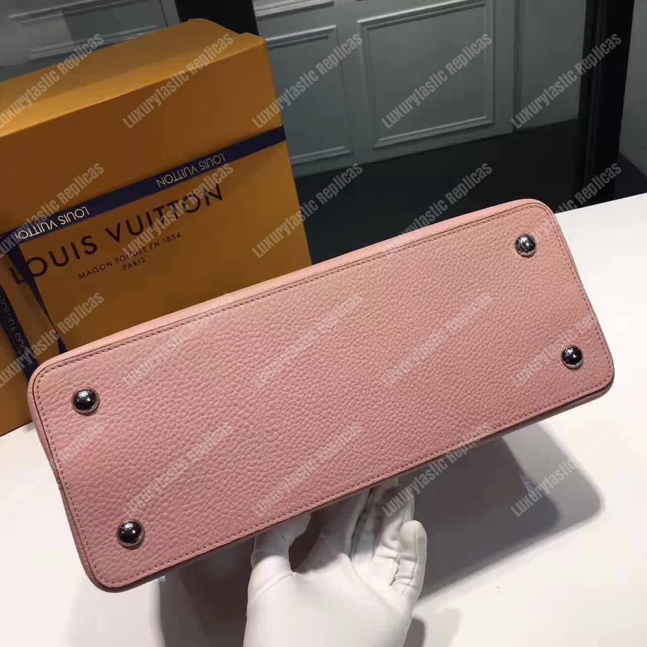 LV Capucines MM Bag Magnolia