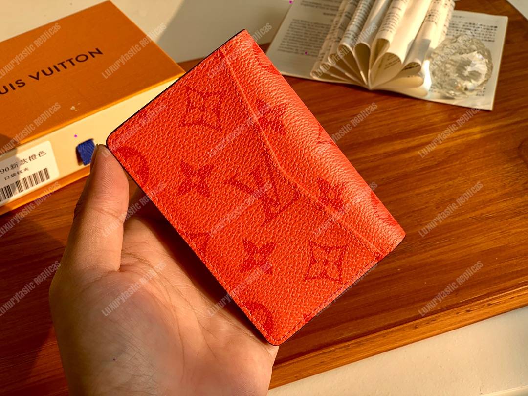 LV Pocket Organizer Orange