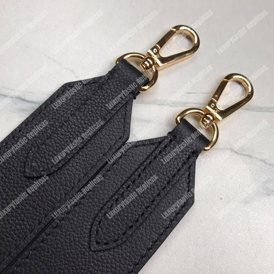 LV Bandouliere Capucines Taurillon Leather Black