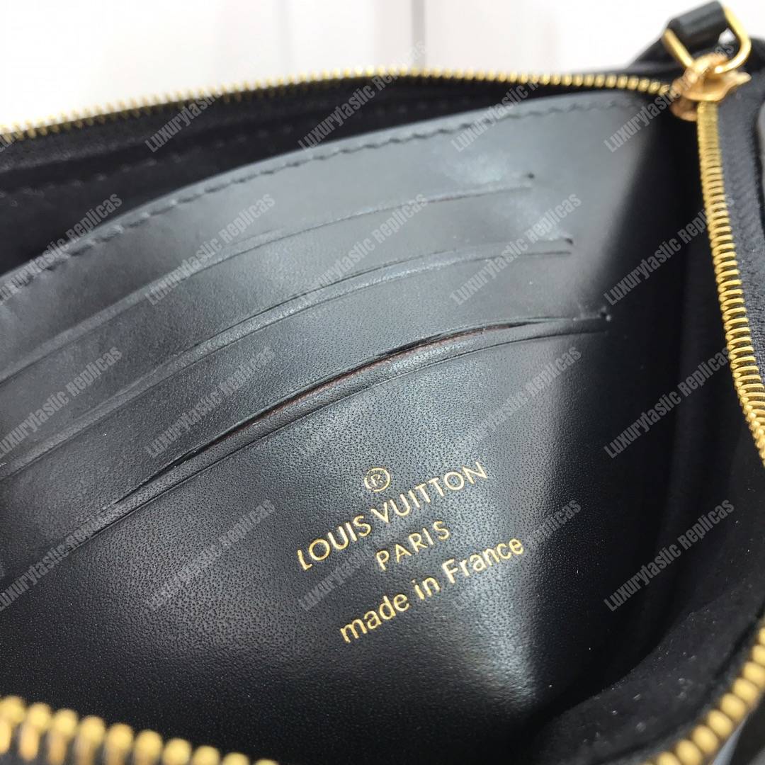 LV New Wave Zip Pochette Ecarlate red