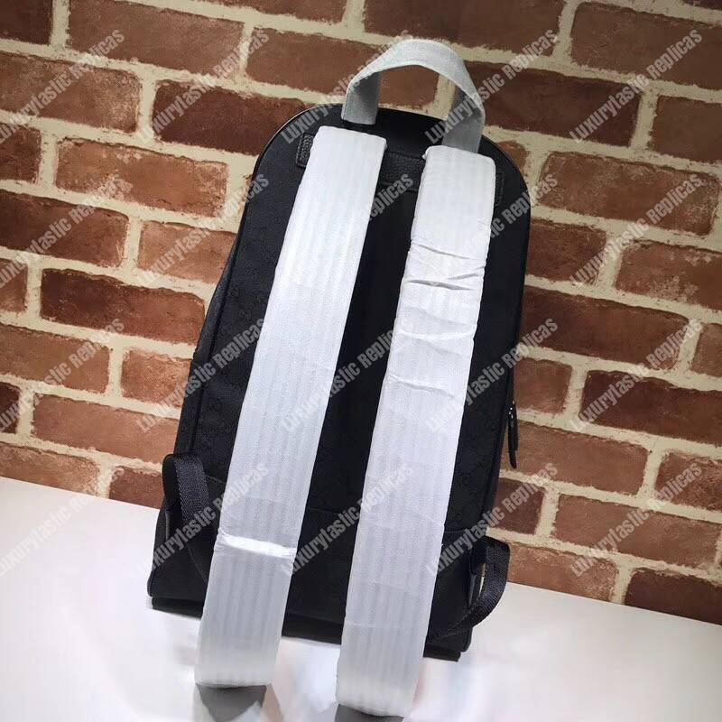 G*u*i gg G*u*issima canvas black backpack