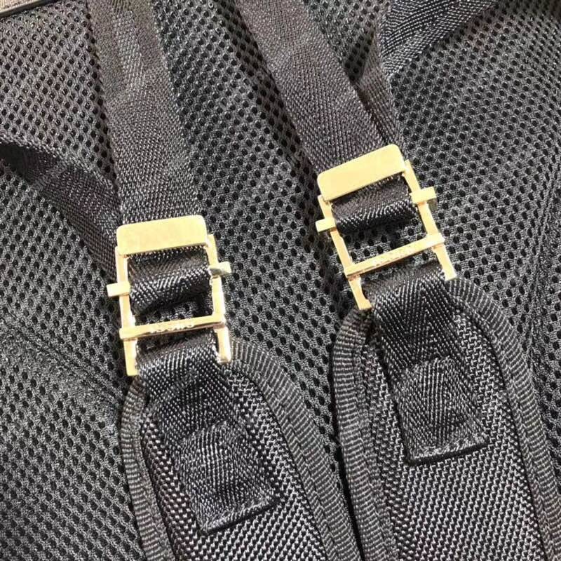 G*u*i gg sup*e backpack black leather