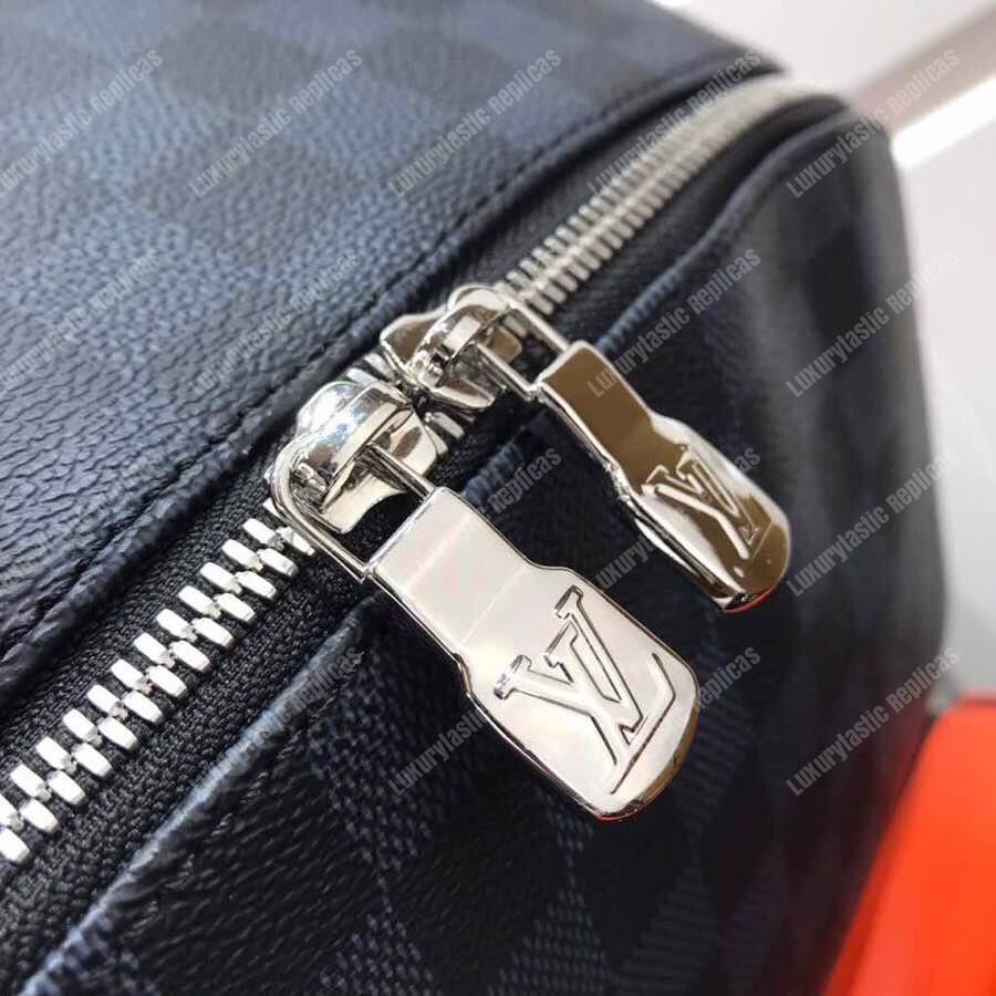 LV Damier Cobalt Race Discovery Backpack PM