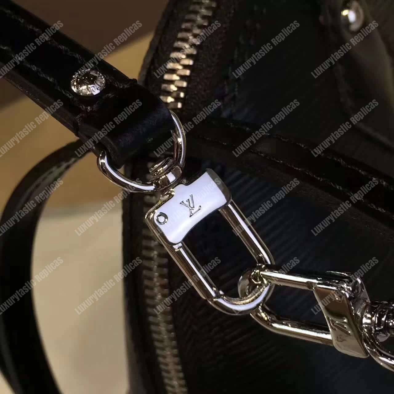 LV Alma BB Epi Leather Noir