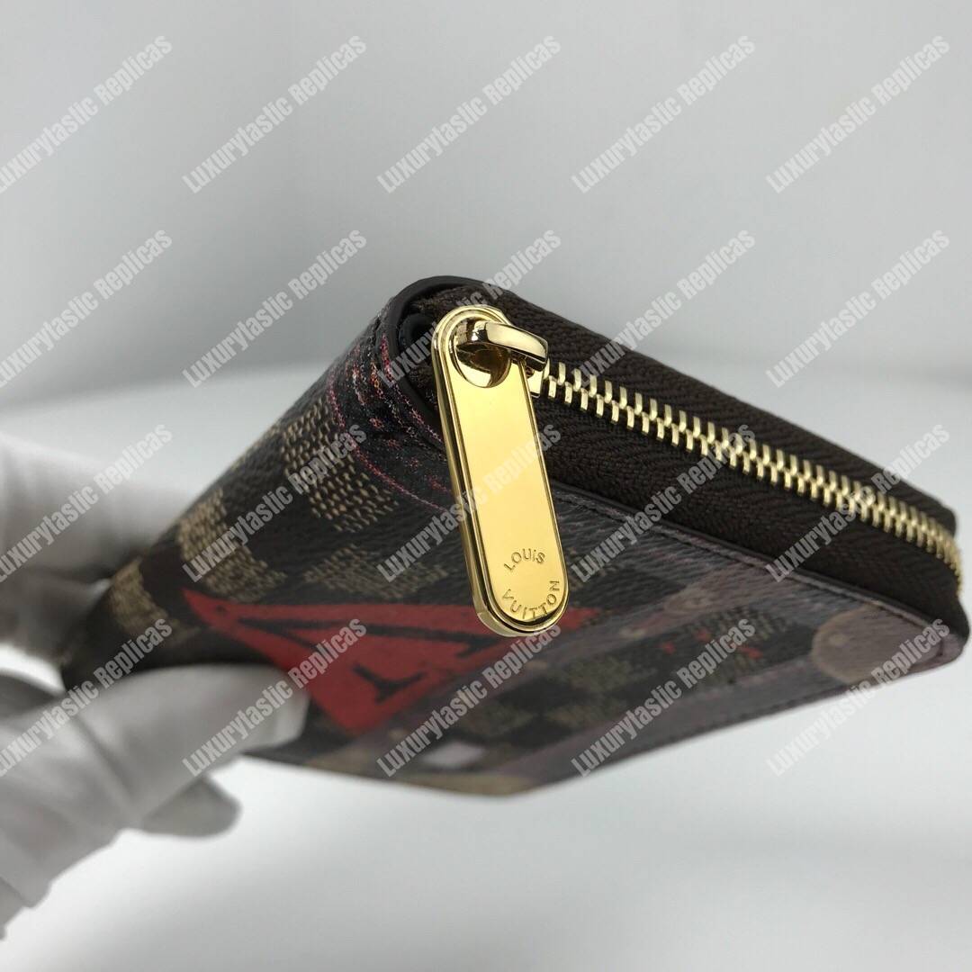 LV Zippy Coin Purse Damier Time Trunk