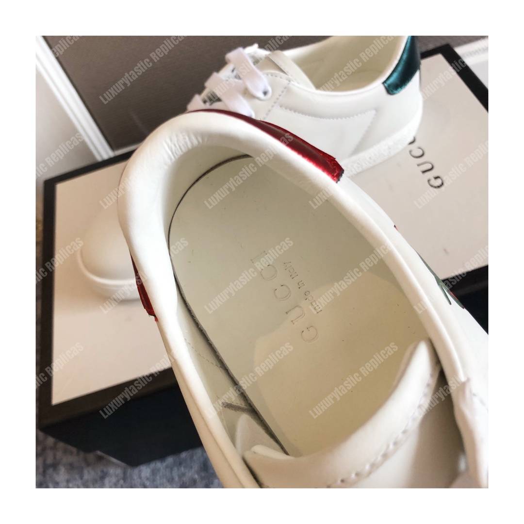 G*u*i rhyton sneaker with G*u*i strawberry