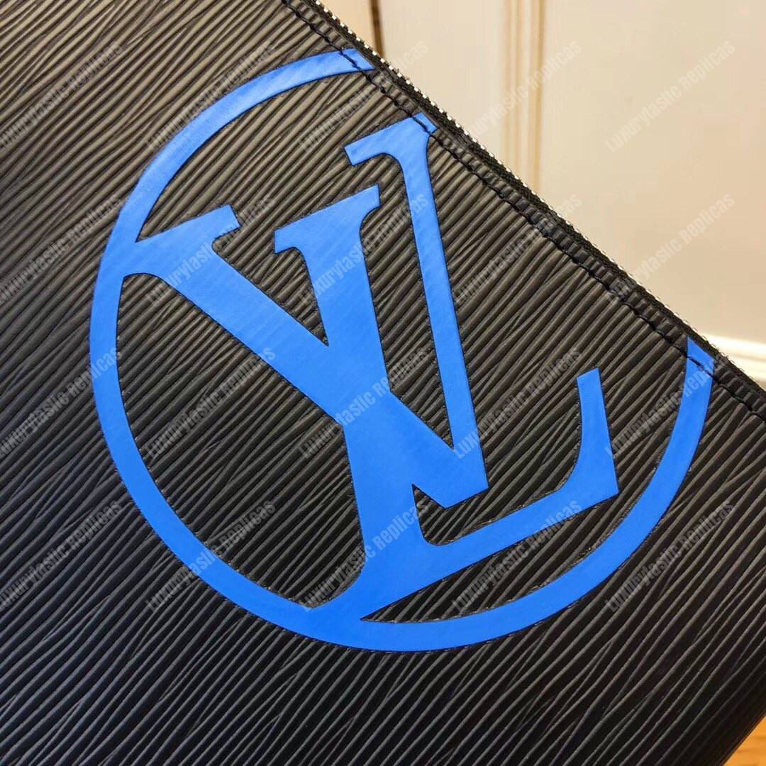 LV Pochette Jour GM Epi Leather Bleu Marine
