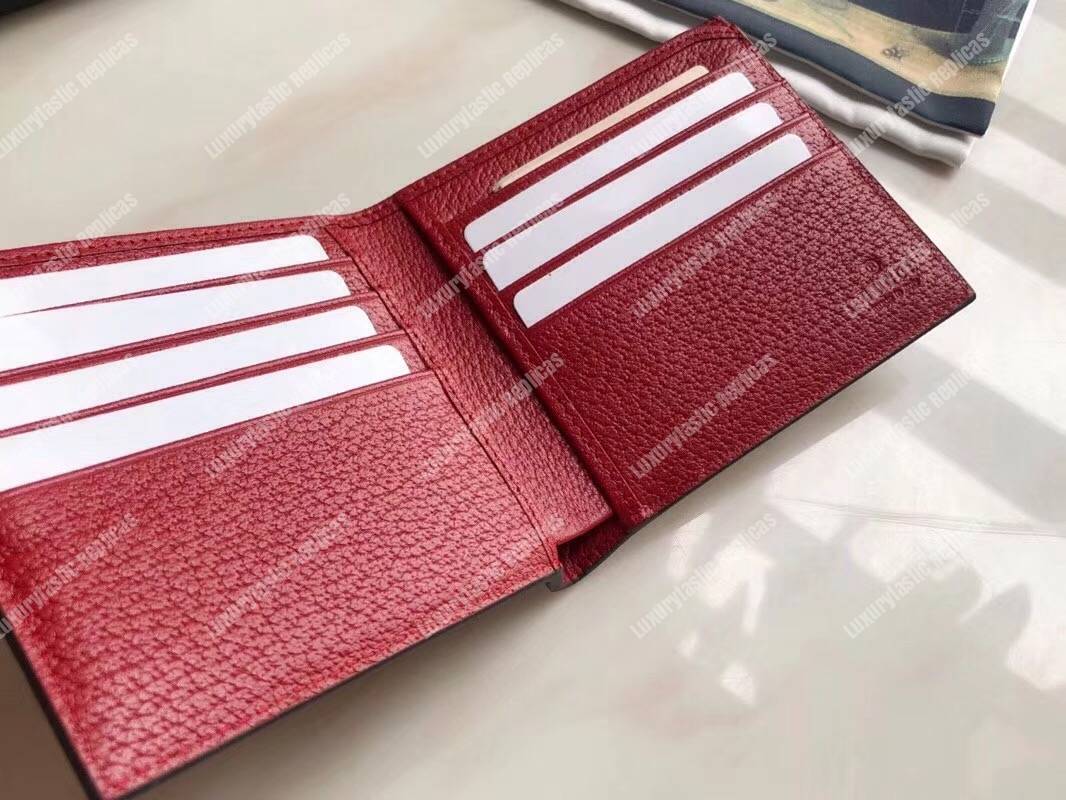 G*u*i neo vintage gg sup*e wallet red
